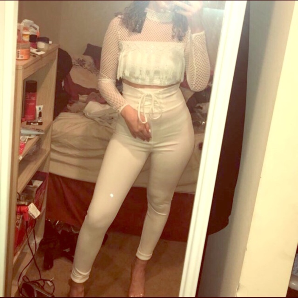 Corset High Waist Pants